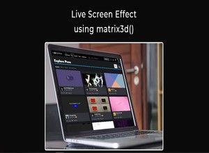 Codepen.io Full 3D livescreen 
