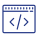 Code editor icon